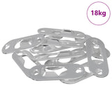 Keyhole Hanger 3673 pcs Silver 45 x 16 x 3.5 mm Iron 864836