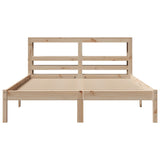 Bed Frame without Mattress 120x200 cm Solid Wood Pine 3305720