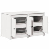 Kitchen Cabinet MEPPEL White 106 x 55 x 64 cm Solid Pine wood 868182