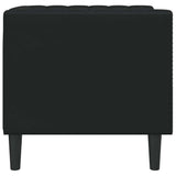 Sofa Black 74.5 x 71 x 70.5 cm PVC 42013013