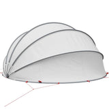 Pool Dome Folding Manual Grey and Orange 472 x 460 x 229 cm 42001118
