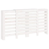 Radiator Cover White 210x21x85 cm Solid Wood Pine 822612