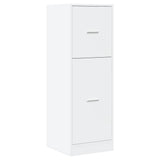 Apothecary Cabinet White 40x41x118 cm Engineered Wood 855196