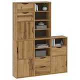 Side Cabinets 5 pcs ODDA 40x24x79 cm Solid Wood Pine 3365362