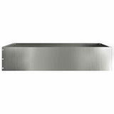 Lawn Edging 6 pcs Silver 60 x 60 x 13 cm Galvanised Steel 874741