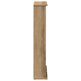 CD Cabinet 2 pcs Artisan Oak 32 x 17 x 92 cm Engineered Wood 8012761