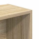 Bookcase Sonoma Oak 31x24x102 cm Engineered Wood 860339