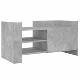 TV Cabinet Concrete Grey 80x35x40 cm Engineered Wood 848370