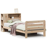 Bed Frame without Mattress 90x190 cm Single Solid Wood Pine 3309911