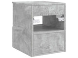 Bathroom Cabinet Concrete Grey 30 x 35 x 50 cm Engineered Wood 890485