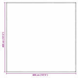 Tent Carpet Folding Blue and Grey 400 x 400 cm Polyethylene 42000180