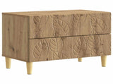 Bedside Table Artisan Oak 62 x 34.5 x 48 cm Engineered Wood 895014