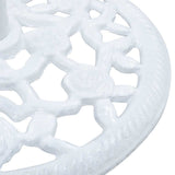 Umbrella Base White 12 kg 48 cm Cast Iron 47860