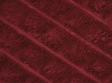 Throw Blankets 6 pcs Bordeaux Red 200 x 150 cm Fleece 42016970