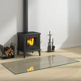Fireplace Glass Plate Rectangular 120x60 cm 324126