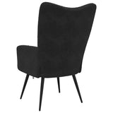 Relaxing Chair Black Velvet 42022446