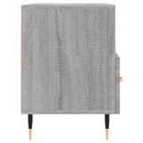TV Cabinet Grey Sonoma 80x36x50 cm Engineered Wood 828954