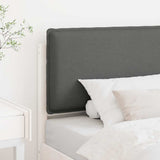 Upholstered Headboard with Headboard White and Light Grey 90 cm 880037