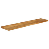 Table Top Live Edge 160x30x2.5 cm Solid Wood Mango 370532