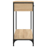 Console Table Sonoma Oak 75x34.5x75 cm Engineered Wood 834176