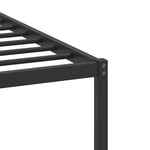 Bed Frame without Mattress Brown Oak 90x190 cm Single Engineered Wood 4106833