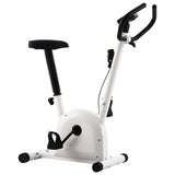 Exercise Bike with Belt Resistance White 92137