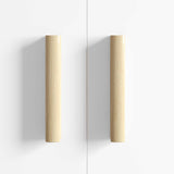 Straight Handle 587 pcs Natural Wood Color 130 x 25 x 30 mm 864700