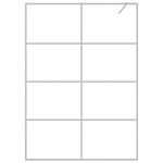 Walk-in Shower Wall Silver 140x195 cm Clear ESG Glass 152139
