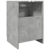 Sink Cabinet Concrete Grey 40x37x59 cm Engineered Wood 848104