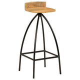 Bar Chairs 2 pcs Solid Mango Wood 245265