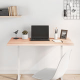 Table Top 100x40x2 cm Untreated Solid Wood Oak Live Edge 363881
