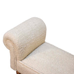 Boucle Cream Bench IN3308