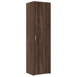 Highboard Brown Oak 50x42.5x185 cm Engineered Wood 3281419