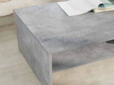 Coffee Table Concrete Grey 100 x 50 x 40 cm Engineered Wood 8000287