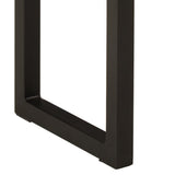 Console Table with Live Edge 105x33x76 cm Solid Wood Mango 372765