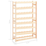 286196 Wine Rack for 56 Bottles Pinewood