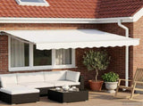 Electric Retractable Awning White 3 x 2 m 3421726