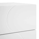 Bedside Cabinet White 33.5 x 34.5 x 60 cm Engineered Wood 8011423