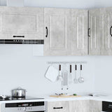Kitchen Wall Cabinet Kalmar Concrete Grey Engineered Wood 853551