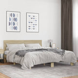 Bed Frame without Mattress Sonoma Oak 200x200 cm 3280128