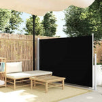 Retractable Side Awning 140 x 300 cm Black 45353