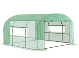 300 x 300cm Walk-In Polytunnel Greenhouse - Green T3398P317639