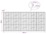 Gabion with 5 mm Wire and 10x10 cm Mesh 250x10x150 cm 3464951