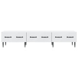 TV Cabinet with Drawer White 147 x 34.5 x 30 cm Engineered Wood 894935