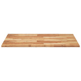 Table Top Rectangular 100x80x2 cm Solid Wood Acacia 4008831