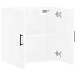 ZNTS Wall Cabinet White 60x31x60 cm Engineered Wood 829972