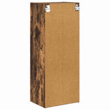 Hanging Cabinet Smoked Oak 40 x 29.5 x 100 cm Engineered Wood 884470