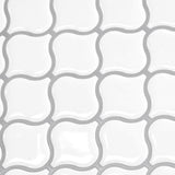 Lanturn Tile 20 pcs White 27 x 27 cm Polyurethane and PET 42021330