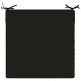 4-Piece Seat Cushions SOEST 4 pcs 100% Polyester Black 945064