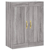 Highboard Grey Sonoma 69.5x34x180 cm Engineered Wood 3199671